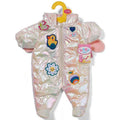 BABY born Winter Suit Cream – Doll Snowsuit with Hood for 43cm Dolls
