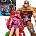 Hasbro Marvel Legends Inhumans Medusa & Gorgon 6-Inch Action Figures