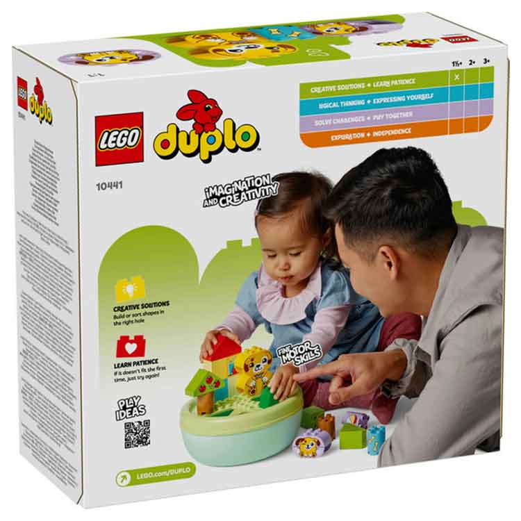 LEGO DUPLO Shape Sorter Puppy House - Educational Toddler Toy Set