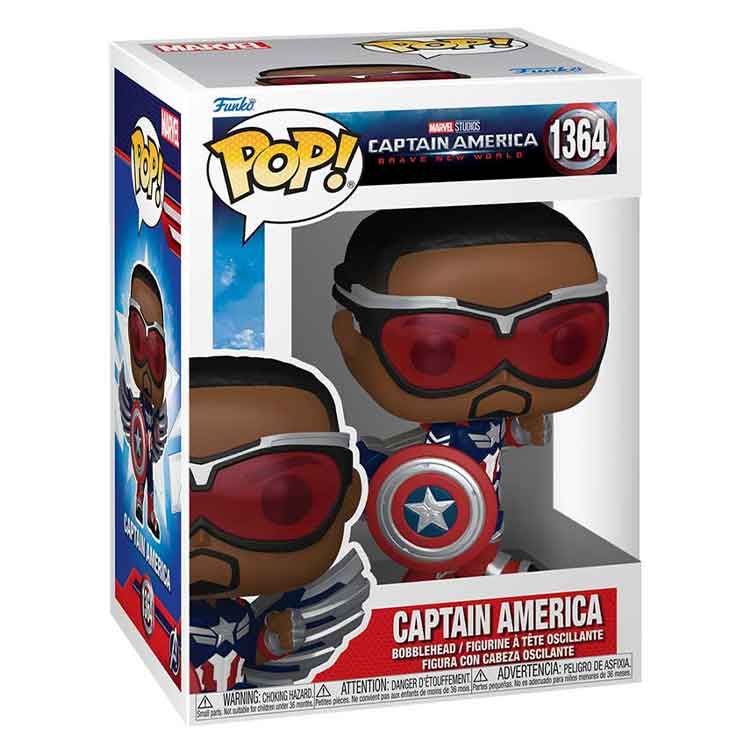 Funko Pop Marvel: Captain America Brave New World Vinyl Figure