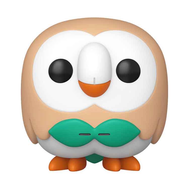 Funko Pop! Games: Pokemon Rowlet Vinyl Figure - 9cm Collectible