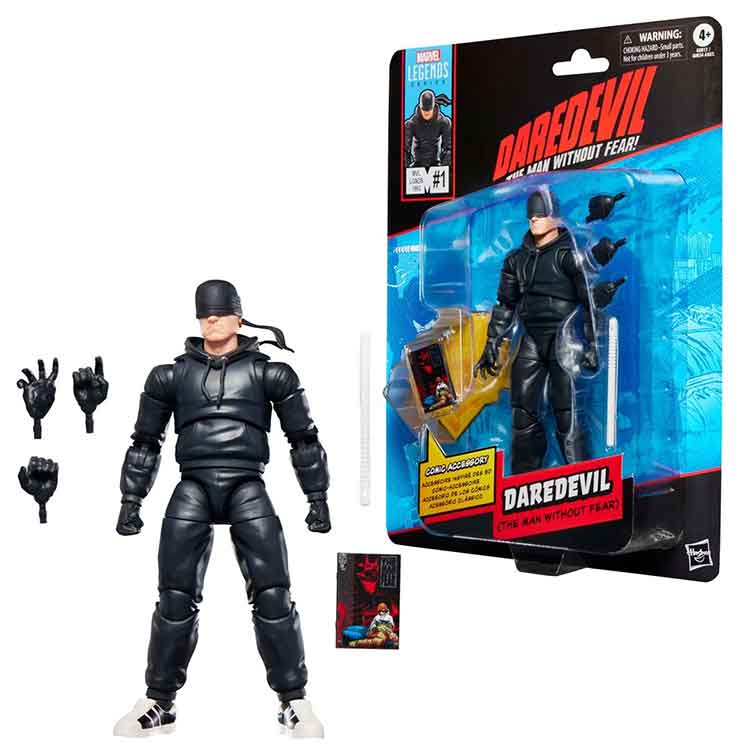 Hasbro Marvel Legends Daredevil 6-Inch Action Figure with Accessories