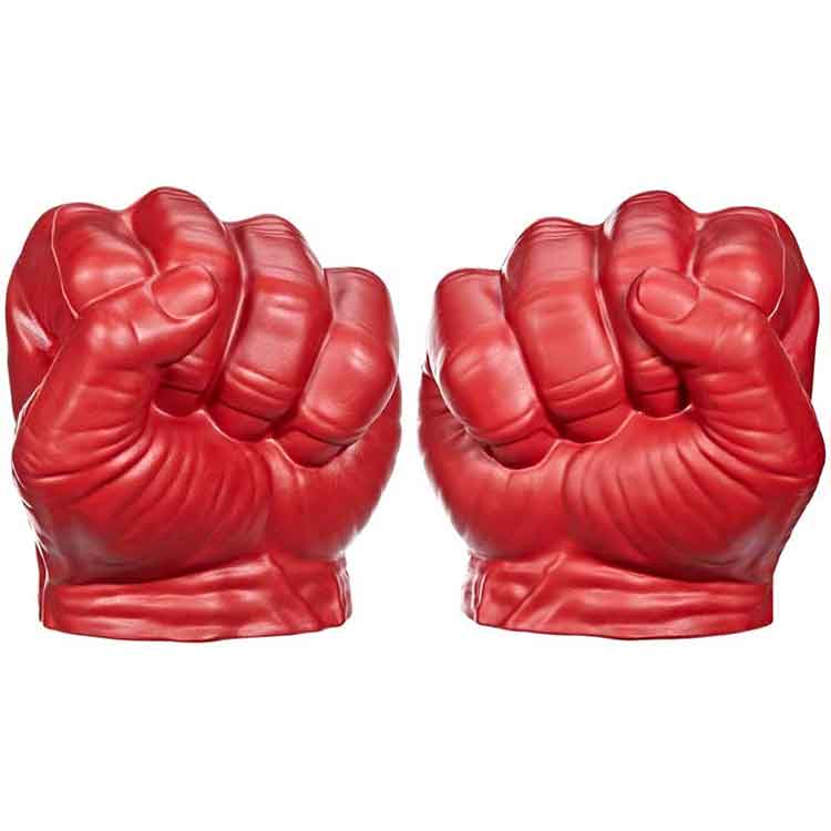 Marvel Avengers Red Hulk Gamma Smash Fists – Soft Foam Roleplay Toys