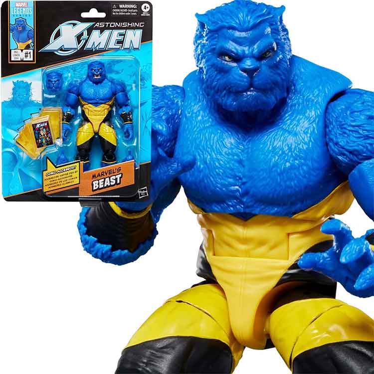 Hasbro Marvel Legends Astonishing X-Men Beast 6-Inch Action Figure