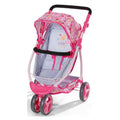 Baby Born Deluxe Pram – 2-in-1 Convertible Doll Stroller for 43cm Dolls