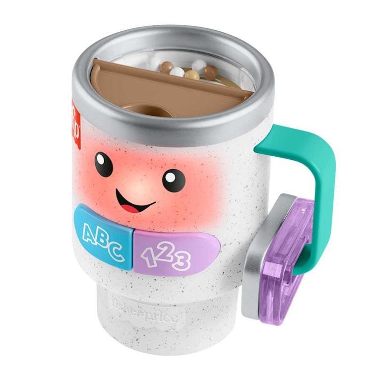 Fisher-Price Wake Up & Learn Coffee Mug – Interactive Musical Baby Toy