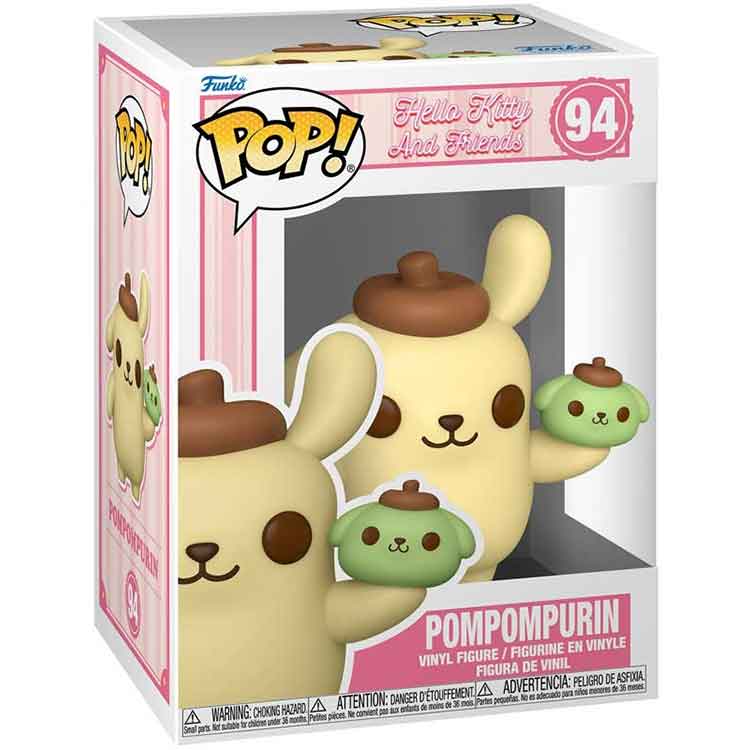 Funko Pop Sanrio: Pompompurin Vinyl Figure – 9cm Collectible Toy