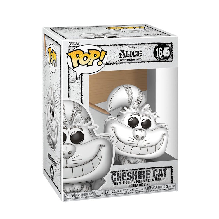 Funko Pop! Disney: Sketched Cheshire Cat Vinyl Figure – 9cm Collectible