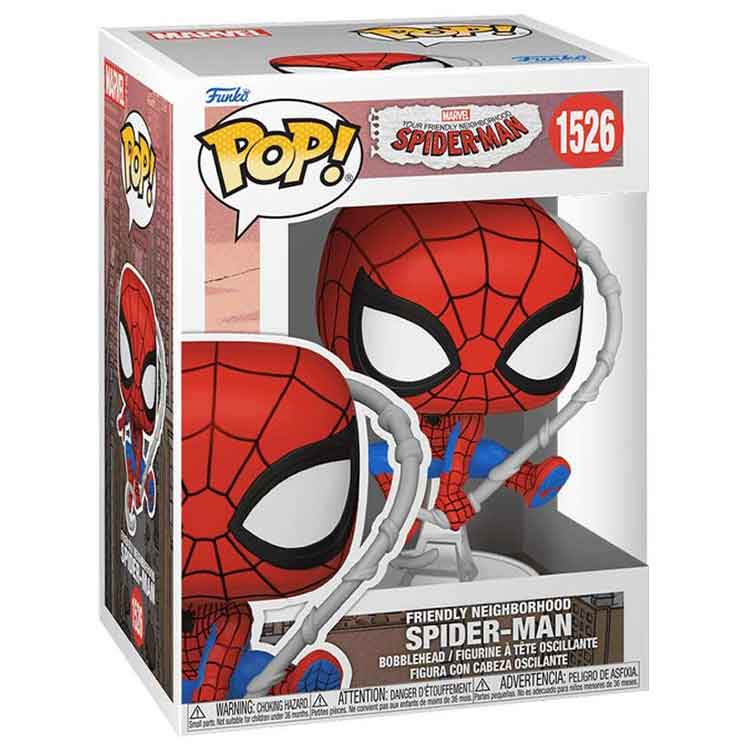 Funko Pop Marvel: Spider-Man (Final Suit) Vinyl Figure - 9cm