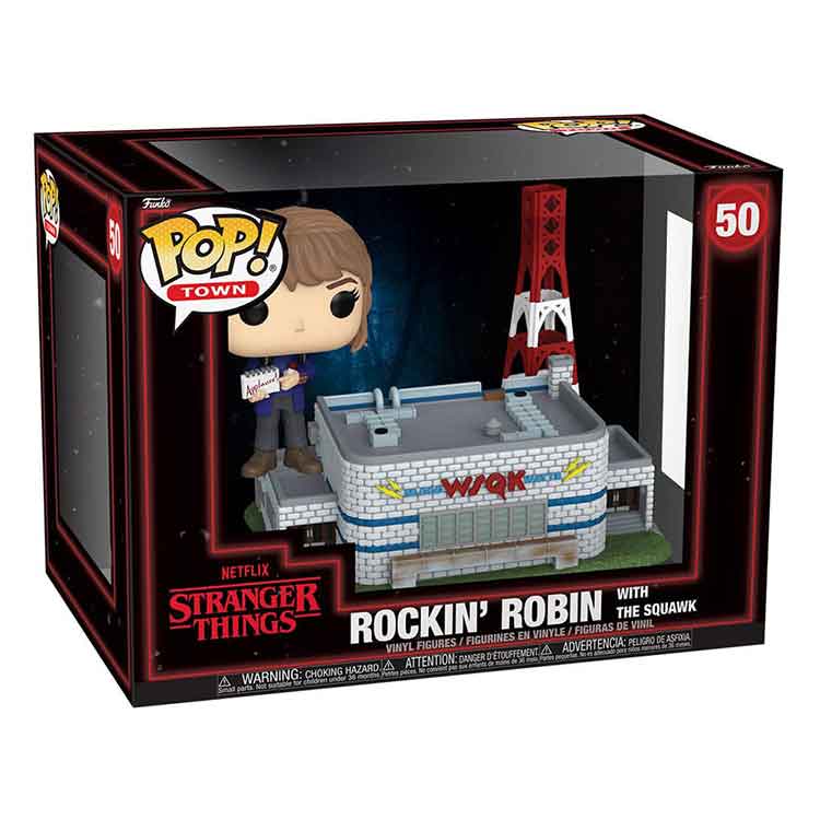 Funko POP! Town Stranger Things Rockin' Robin with The Squawk Vinyl