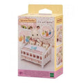 Sylvanian Families Crib with Mobile - Triplets Nursery Dollhouse Set