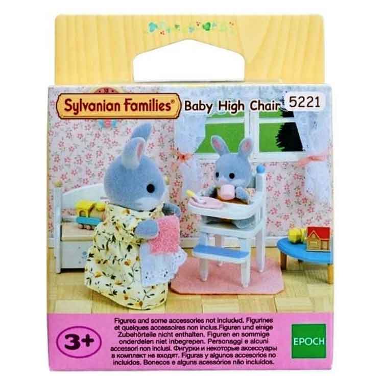 Sylvanian Families Baby High Chair – Miniature Dollhouse Furniture