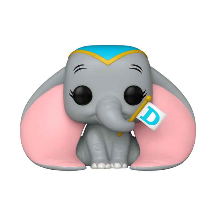 Funko POP Disney: Dumbo S3 – Dumbo with Flag 9cm Vinyl Figure