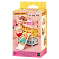 Sylvanian Families Triple Bunk Beds – Miniature Dollhouse Furniture Set