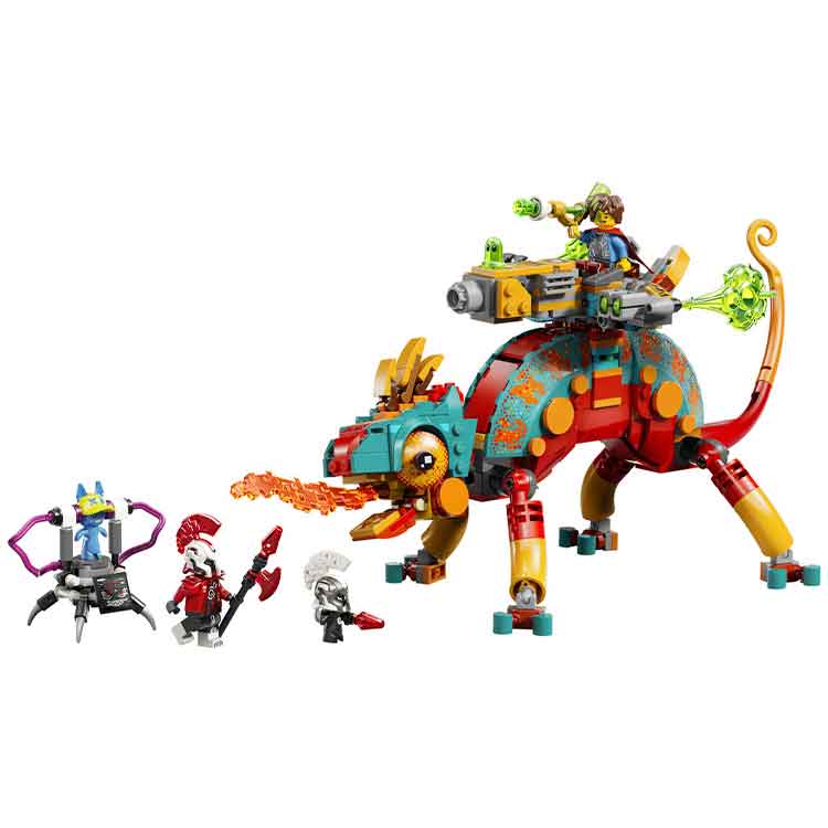 LEGO DREAMZzz Mateo's Fire Chameleon 71492 Building Set - 2-in-1 Toy