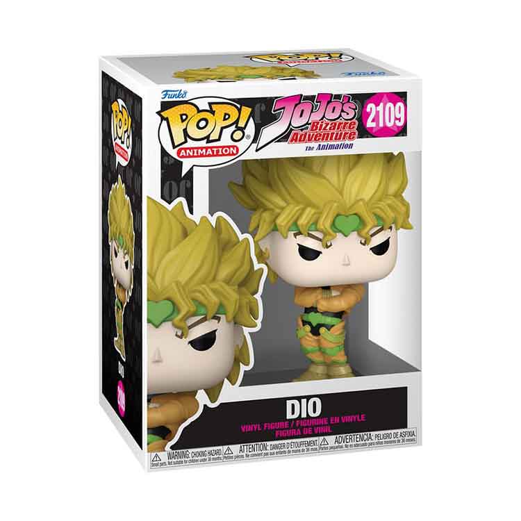 Funko Pop! JoJo's Bizarre Adventure – DIO Vinyl Figure (9cm)