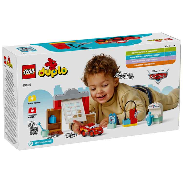 LEGO DUPLO Disney Cars McQueen’s Visit to Doc’s Garage Building Set