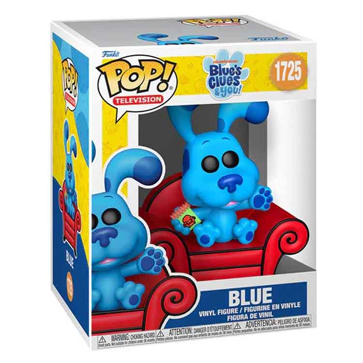Funko Pop! Blue's Clues: Blue on Thinking Chair Vinyl Figure - 6.3"