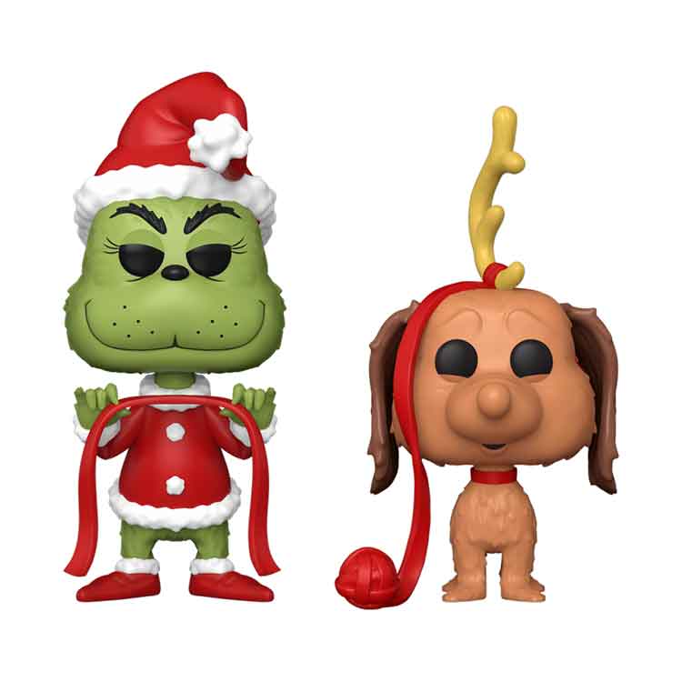 Funko POP Books: How the Grinch Stole Christmas – Grinch & Max 2PK