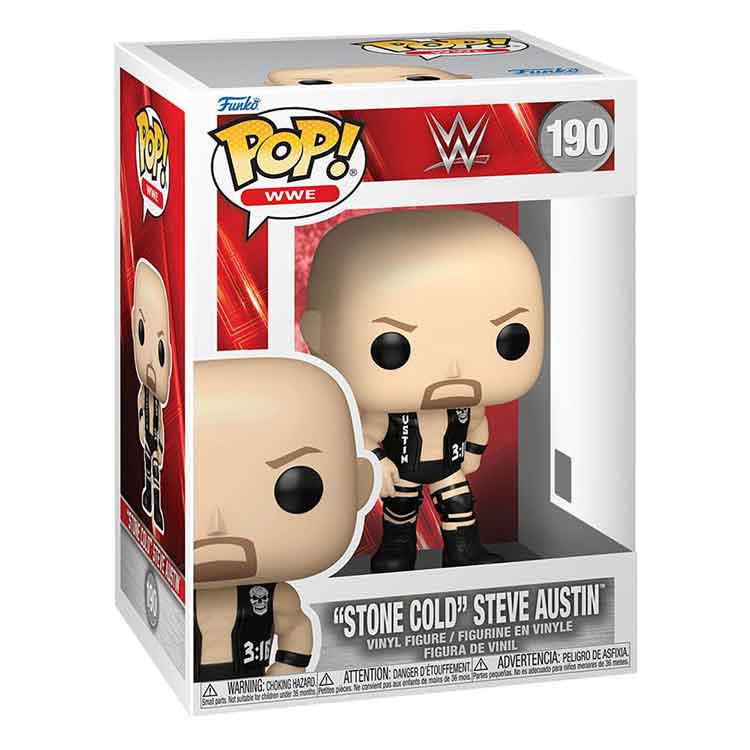 Funko Pop! WWE: Stone Cold Steve Austin Vinyl Figure - 9cm Collectible