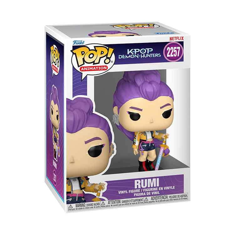 Funko Pop! Animation: Demon Hunters - Rumi 9cm Vinyl Figure