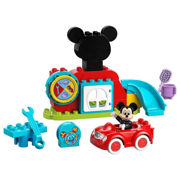 LEGO DUPLO Disney Mickey Mouse Clubhouse & Car Building Toy 10454