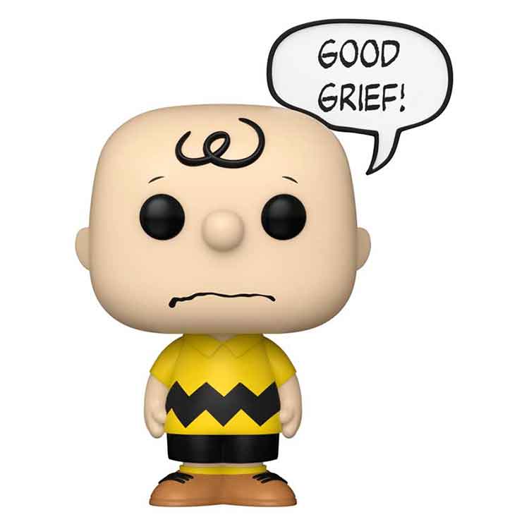 Funko Pop Animation: Peanuts Charlie Brown Good Grief Vinyl Figure