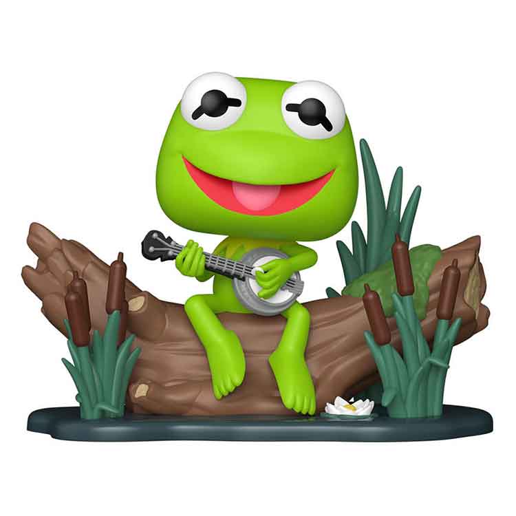 Funko Pop! Deluxe: The Muppets – Kermit with Banjo Vinyl Figure