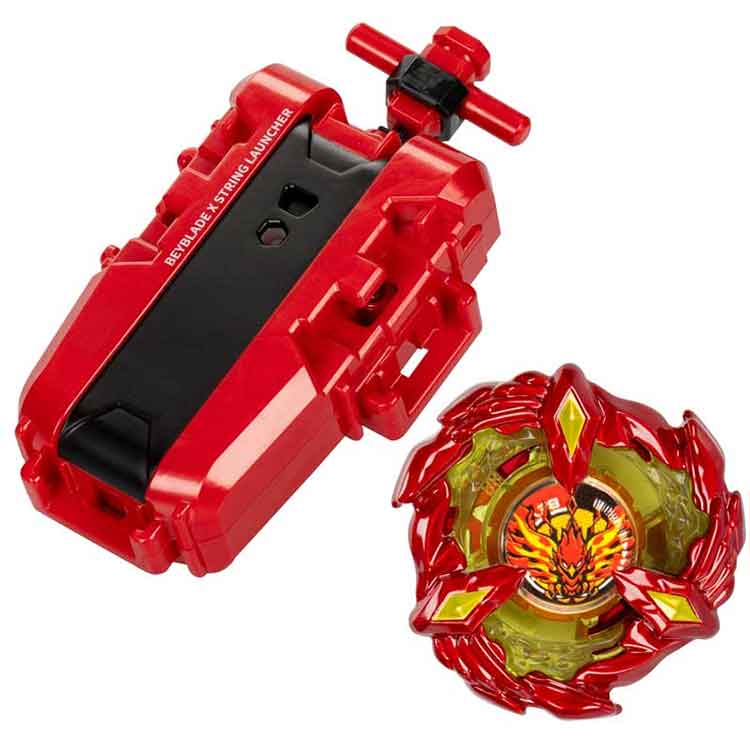 Beyblade X Soar Phoenix Deluxe String Launcher & Attack Type Top