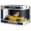 Funko Pop Rides Super Deluxe: Ayrton Senna in Lotus Racing Car Figure