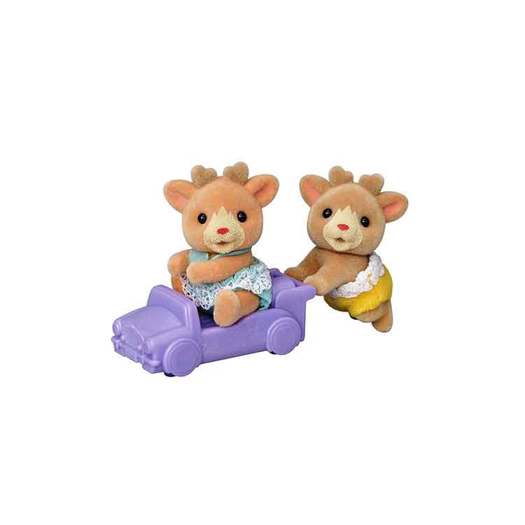 Sylvanian Families Reindeer Twins – Ollie & Ginger Collectible Figures