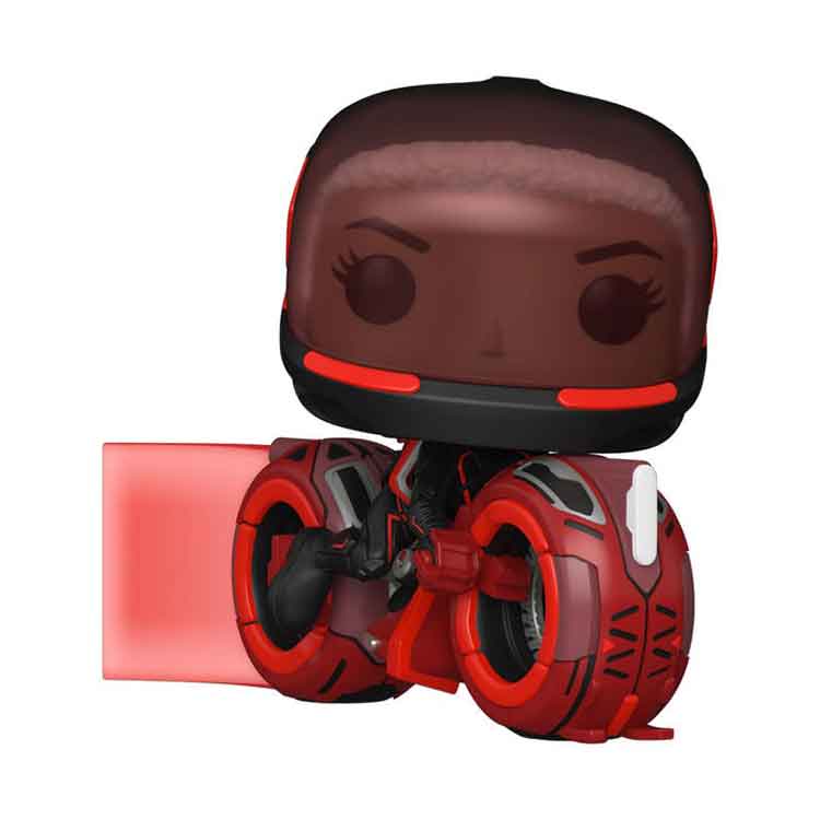 Funko Pop! Rides: Tron: Ares – Athena with Light Cycle Vinyl Figure