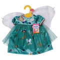 Baby Born Fairy Dress with Wings – Emerald Green 43cm Doll Outfit