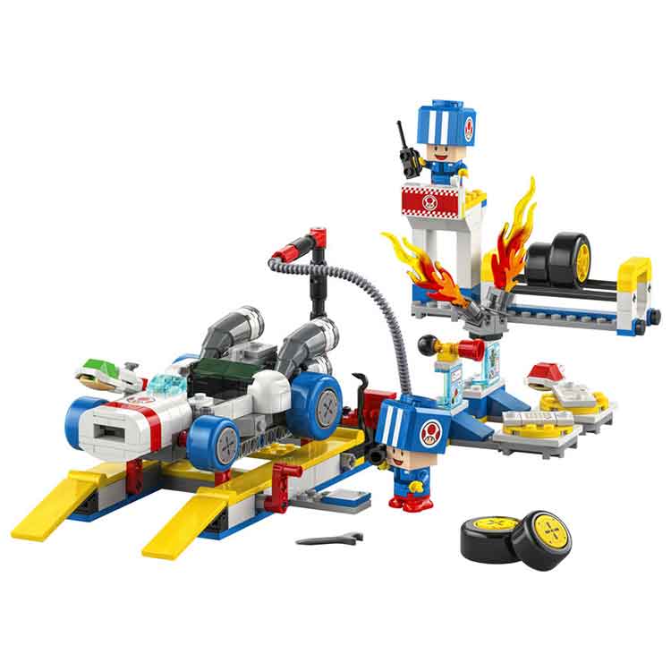 LEGO Super Mario Kart Toad's Garage 72035 Building Set with 2 Figures