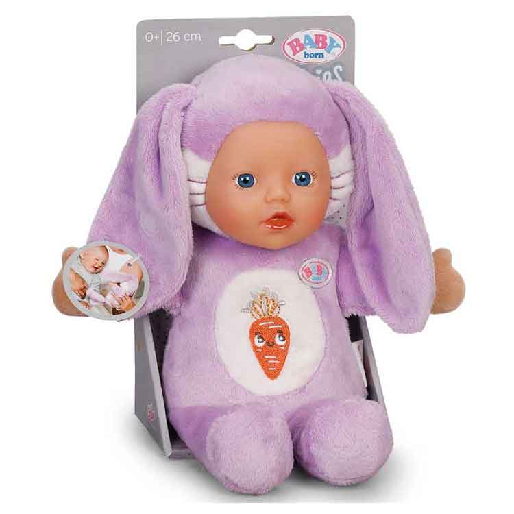 Baby Born Funny Bunny Soft Plush Hand Puppet and Dummy Holder – 26cm