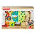 Fisher-Price Wooden Activity Station – 6-in-1 Baby Busy Board Toy