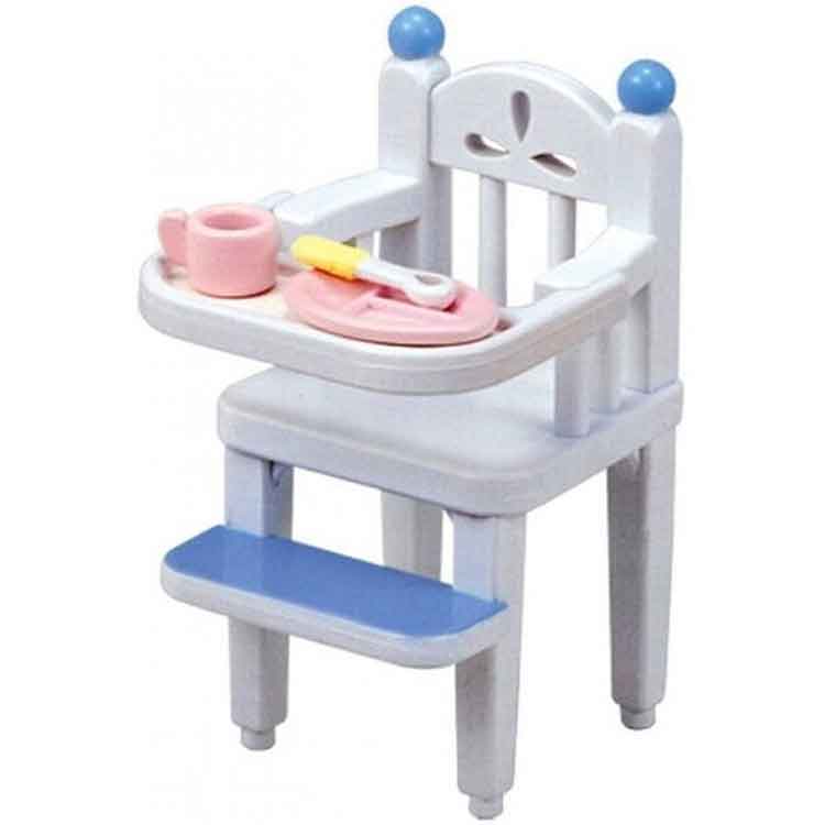 Sylvanian Families Baby High Chair – Miniature Dollhouse Furniture