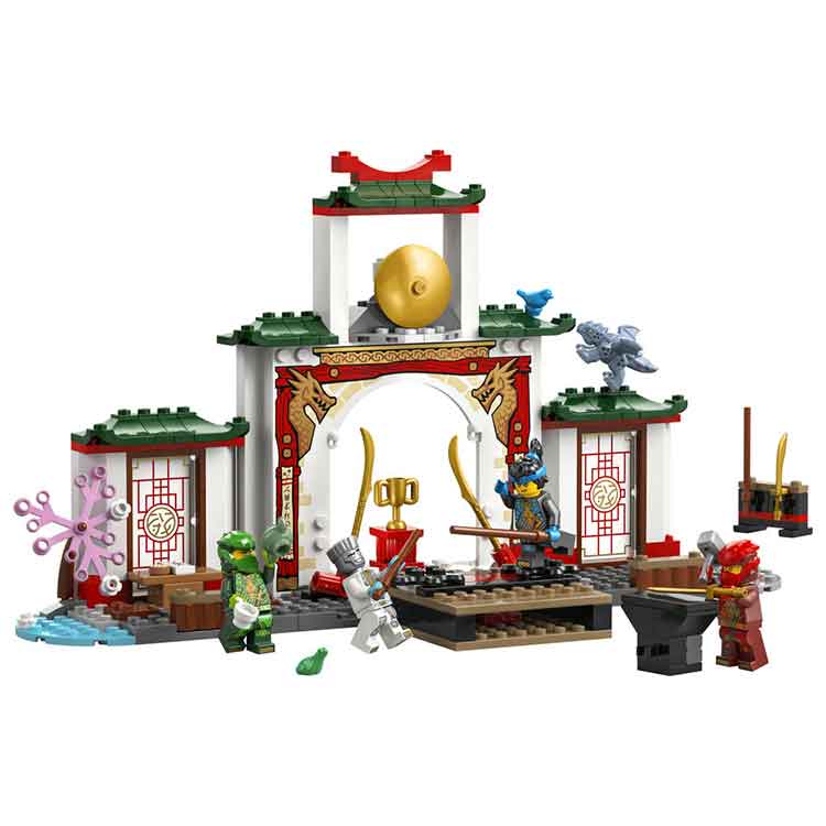 LEGO NINJAGO Ninja Spinjitzu Temple 71831 - Kids Building Toy Set