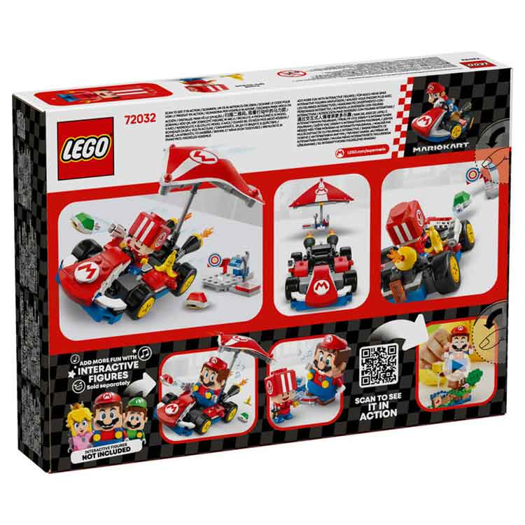 LEGO Super Mario Kart Standard Kart Building Set with Toad Figure