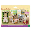 Sylvanian Families Country Nurse Set – Milk Rabbit Mother & 35 Accessories