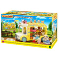 Sylvanian Families Rainbow Fun Nursery Bus - 28 Seat Toy Vehicle