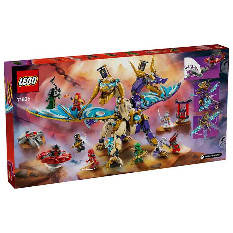 LEGO NINJAGO Arc Dragon of Focus 71836 Building Set with 8 Minifigures