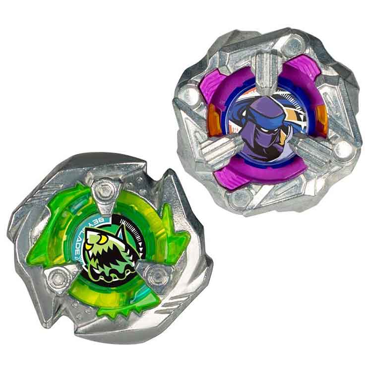 Hasbro Beyblade X Knife Shinobi & Keel Shark Dual Pack Battle Tops