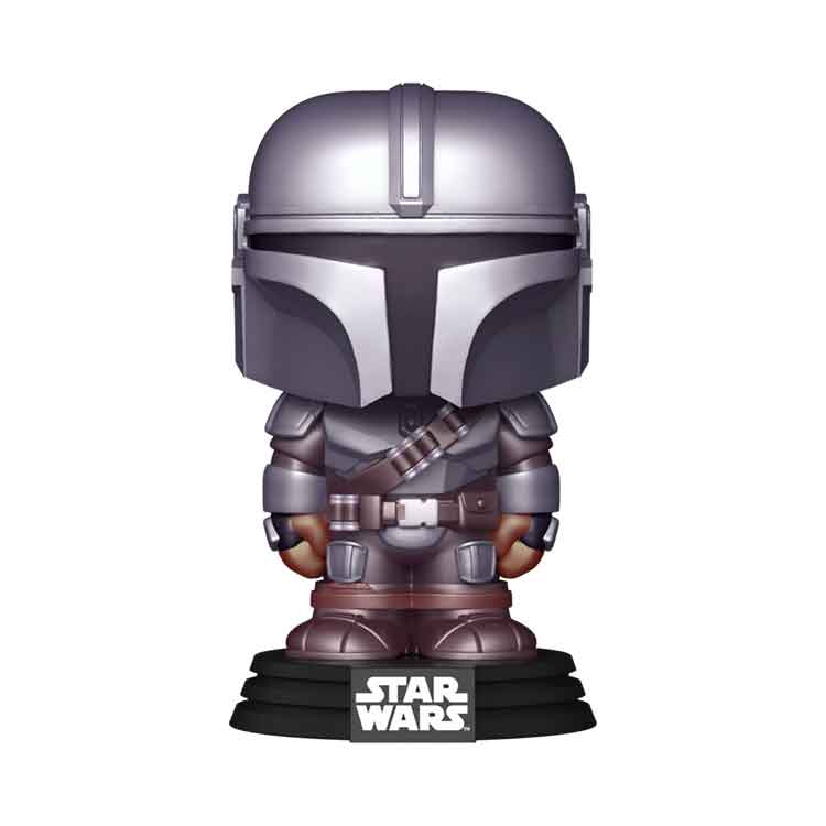 Funko POP Star Wars: Holiday Mandalorian Vinyl Figure - 9cm Collectible