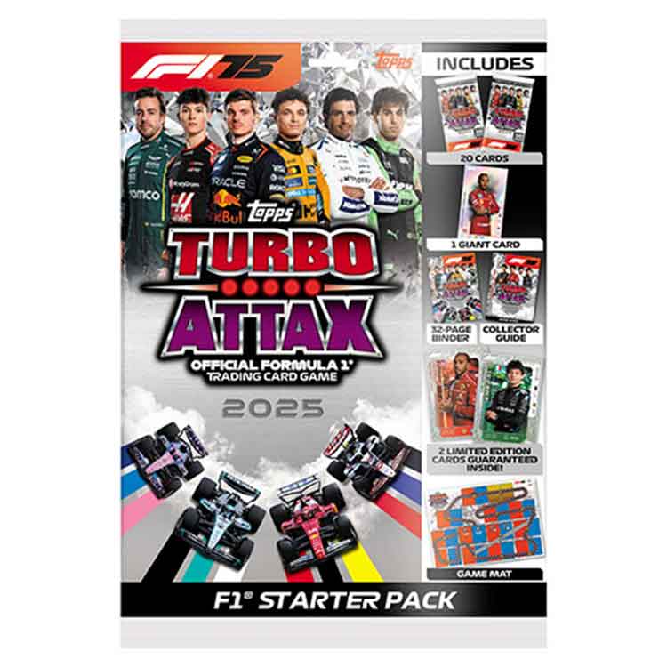 Topps F1 Turbo Attax 2025 Starter Pack – Official Diamond Collection