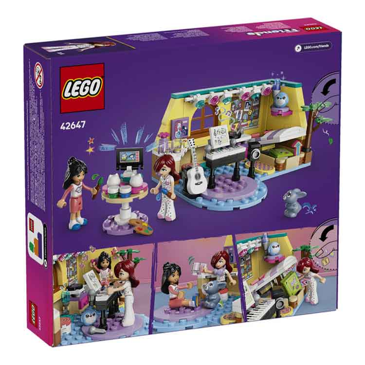 LEGO Friends 42647 Paisley's Room Building Kit - Kids Bedroom Playset