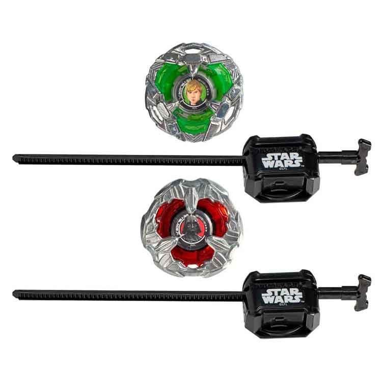 Beyblade X Star Wars Collab Luke Skywalker & Darth Vader Multipack