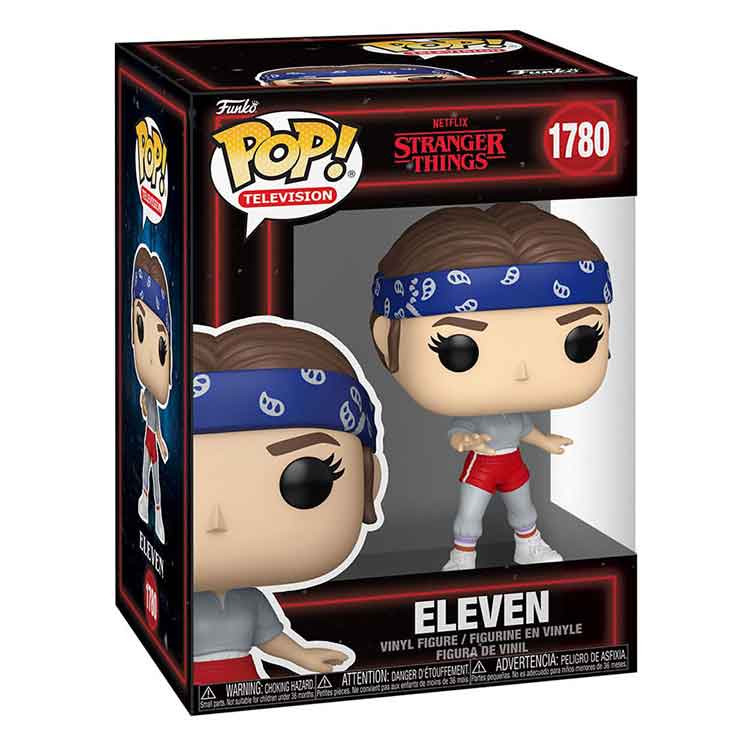Funko Pop! Stranger Things Eleven with Bandana Vinyl Figure – 9cm