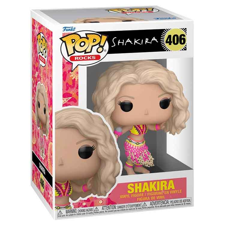 Funko Pop! Rocks: Shakira (Waka Waka) Vinyl Figure Music Collectible