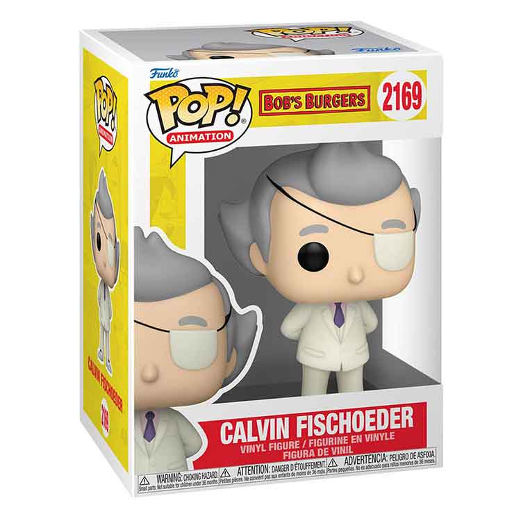 Funko Pop! TV: Bob's Burgers – Calvin Fischoeder Vinyl Figure